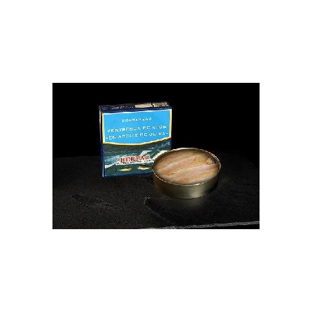 Ventresca Barbate thon  dans l'huile d'olive. 525 gr.