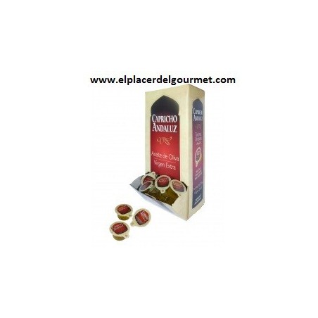 Natives Olivenöl Extra 15 ml Capricho andalusische 120 Stück.