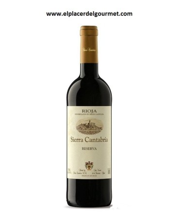 RED WINE SIERRA CANTABRIA "RESERVA" RIOJA tempranillo 75 cl.