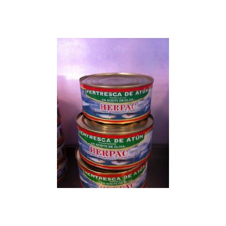 Ventresca Barbate thon  dans l'huile d'olive. 1015 gr.
