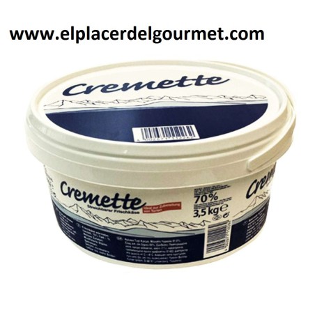 Queso untar Cremette cubo 3,5 k.