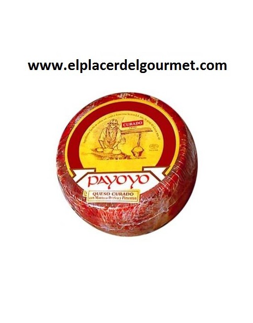 Queso Payoyo curado cabra al pimenton 2 k. Queso Payoyo curado cabra al pimenton 2 k.
