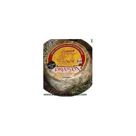 Payoyo cheese cured sheep goat mixture wrapped in wheat bran 2 k.