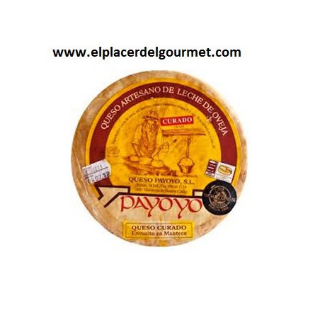 Queso Payoyo curado oveja envuelto en manteca cerdo iberica 2k.
