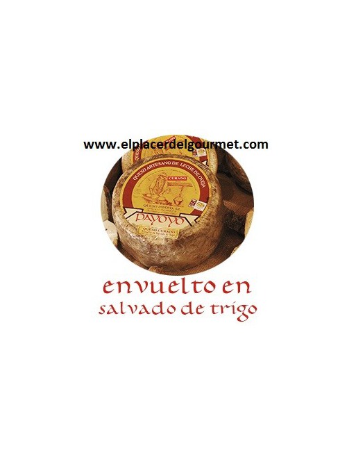Cheese Payoyo cured sheep wrapped in butter Iberian pig 2k. Cheese Payoyo cured sheep wrapped in butter Iberian pig 2k.