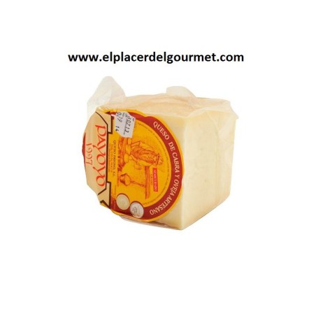 QUESO DE CABRA-OVEJA SEMICURADO PAYOYO (cuarto) 600 gr.