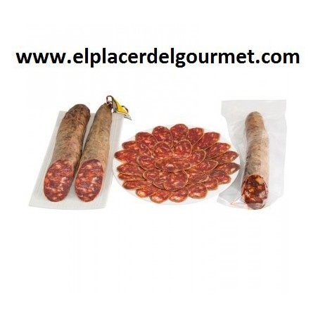 Chorizo iberico 1ª media pieza al vacio Julian Ramos Guijuelo Salamanca 500 gr.