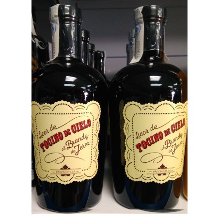 Licor de Tocino de Cielo al Brandy de Jerez de Bodegas Paez Morilla 70 cl.