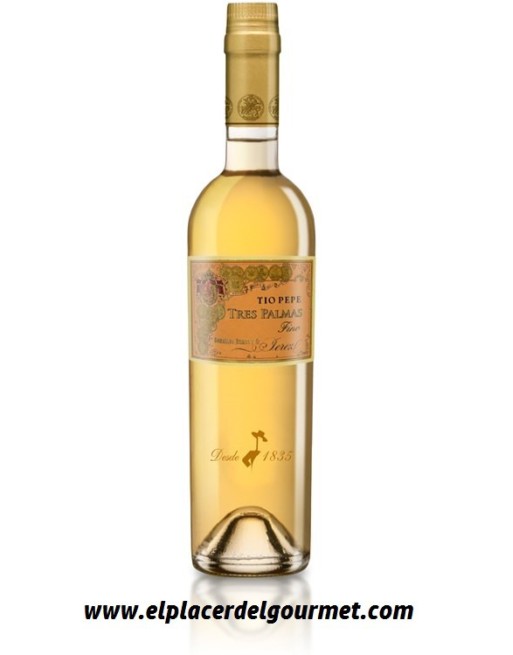 TIO PEPE FINO TRES PALMAS 50CL GONZALEZ BYASS