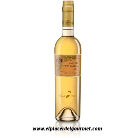 TIO PEPE FINO TRES PALMAS 50CL GONZALEZ BYASS