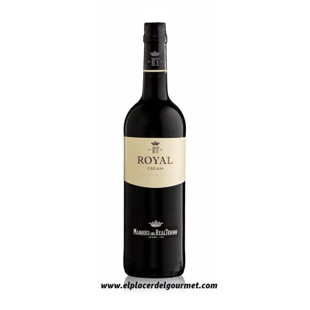 bodegas crème royale réel Tesoro 75 cl cl.