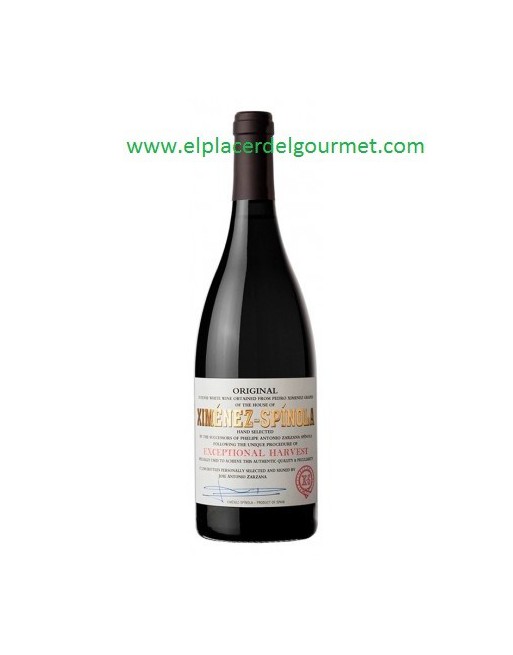 WEIN JEREZ SWEET XIMENEZ ESPINOLA. AUSSERGEWÖHNLICHE ERNTE 75 cl. WEIN JEREZ SWEET XIMENEZ ESPINOLA. AUSSERGEWÖHNLICHE ERNTE 75 cl.