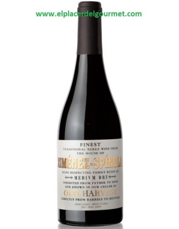 WEIN JEREZ SWEET XIMENEZ ESPINOLA. AUSSERGEWÖHNLICHE ERNTE 75 cl.