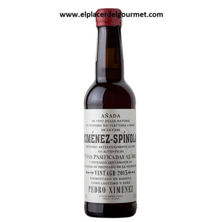VINO JEREZ DULCE XIMENEZ ESPINOLA.VINTAGE 37,5 cl.
