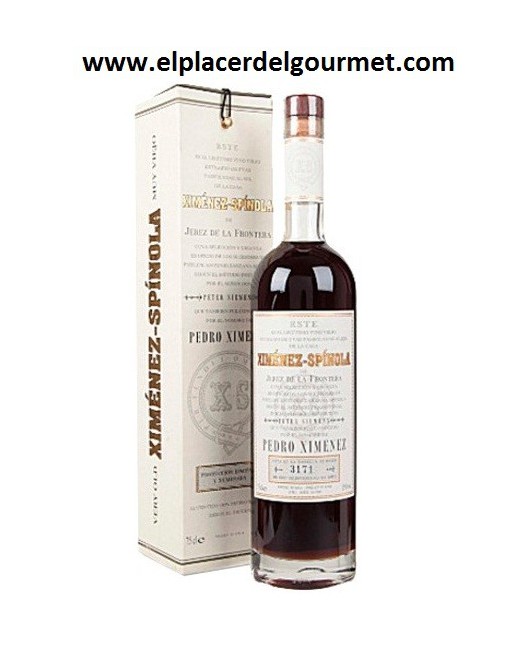 WINE JEREZ SWEET XIMENEZ ESPINOLA. EXCEPTIONAL HARVEST 75 cl.