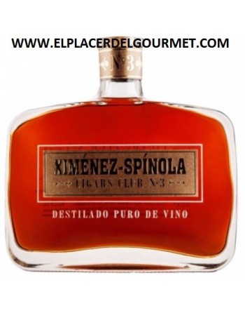 VIN JEREZ BRANDY XIMENEZ ESPINOLA CIGARES CLUB Nº2 70 CL