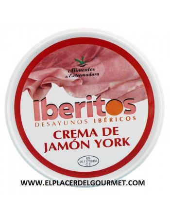 iberitos crema de jamon curado monodosis 40 porciones 25 gramos