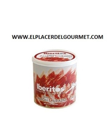 iberitos crema de jamon curado monodosis 40 porciones 25 gramos