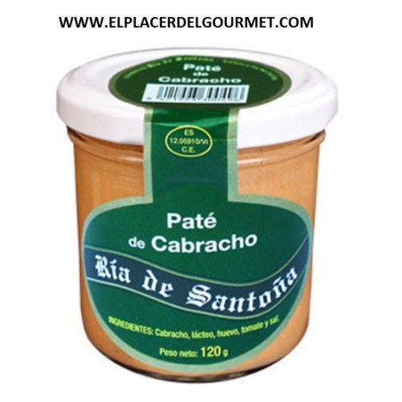 PATÉ CABRACHO RÍA SANTOÑA (120gr.) 2 UNIDADES