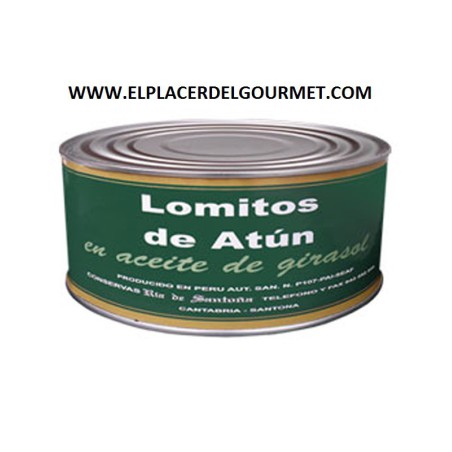 CONSERVAS LOMITOS ATÚN RÍA DE SANTOÑA (1 kg)