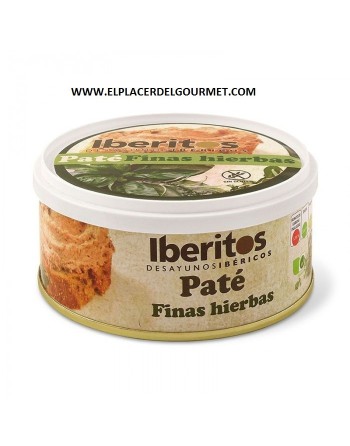 PATE IBERITOS PATE A LA FINAS HIERBAS (250gr.)