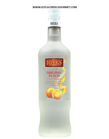 LICOR melocoton RIVES SIN ALCOHOL 70 cl.