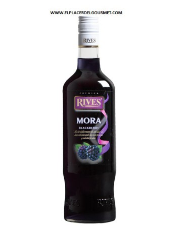 Blackberry liqueur RIVES WITHOUT ALCOHOL 70 cl