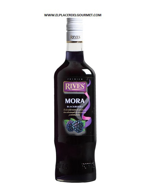 LICOR mora RIVES SIN ALCOHOL 70 cl.