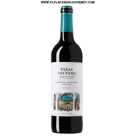 Vino tinto Viñas del vero roble 75 cl Somontano