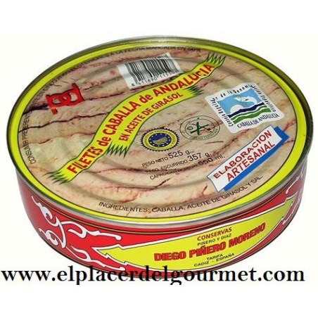 conservas caballa piñero 550 gr