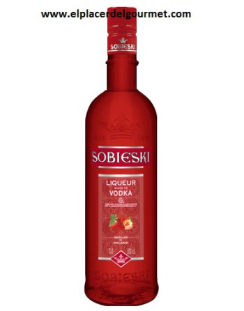 VODKA ultimat black cherry botella 75 cl.