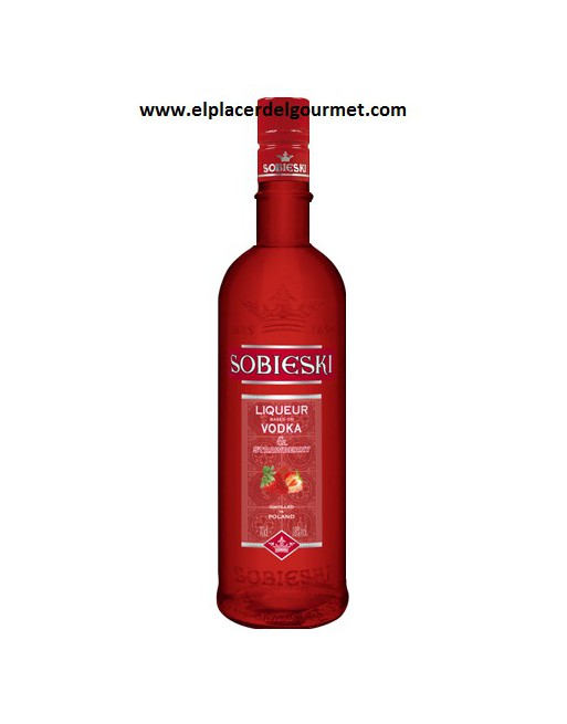 Ultimat black cherry VODKA 75 cl bottle.