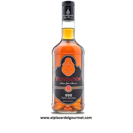 Brandy Fundador Triple Madera Solera Gran Reserva 38%, Fundador