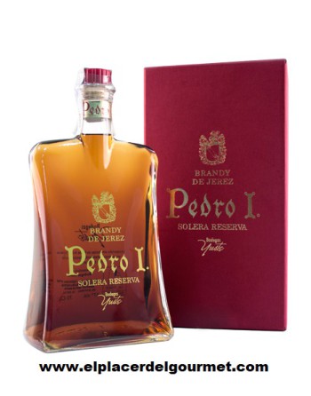 Pedro I Brandy de Jerez sherry, Bodegas Yuste