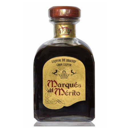 Licor de brandy Marques de Merito BOT. 70 CL.