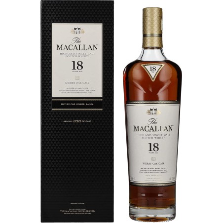 Whisky Macallan 18 Años Sherry OAK