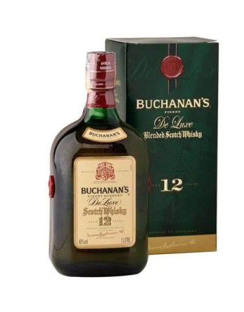 WHISKY BUCHANAN'S 12 AÑOS 1L