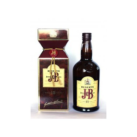 WHISKY J&B RESERVA 15 AÑO 70CL.