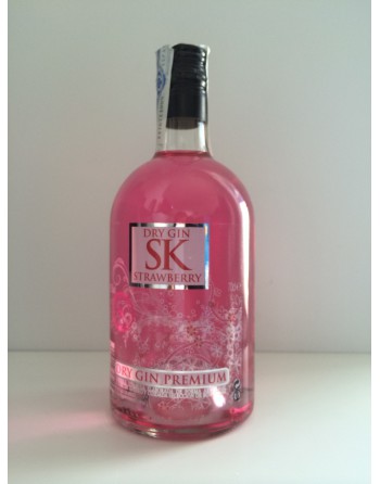 SK Blue Dry Gin botella 70 cl 