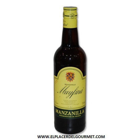   sherry MANZANILLA MUY FINA BARBADILLO 70 cl. D.O. Jerez Xérès Sherry