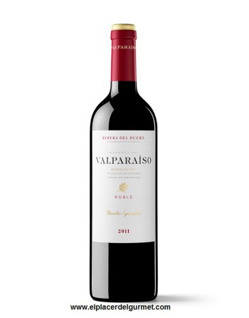 VINO MARQUÉS DE VALPARAÍSO ROBLE TINTO 75 CL