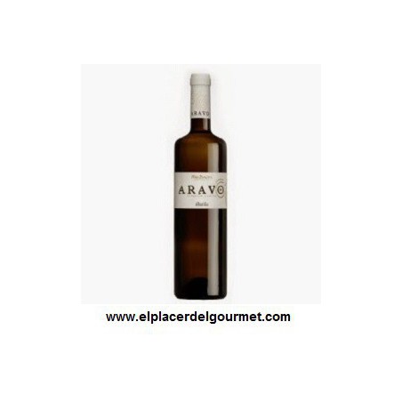 vino blanco Albariño Aravo 2014 75 cl. compra 6 botellas con un 10 % de descuento