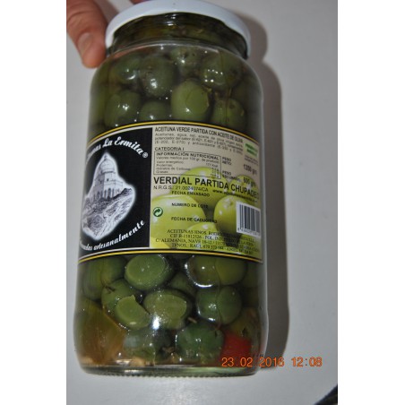 ACEITUNA VERDIAL PARTIDA ALIÑADA 1.KILO.