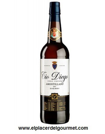 Tio Diego Amontillado sherry 75 cl. Valdespino.