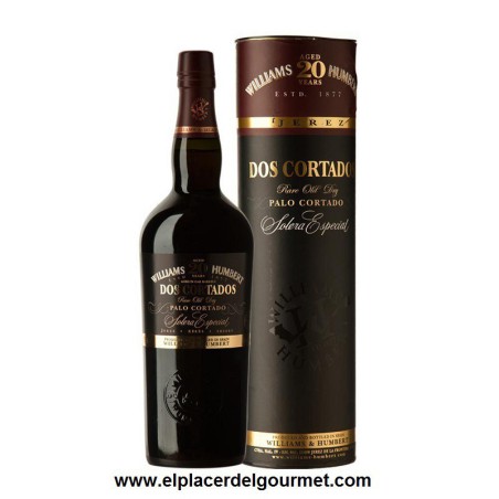 VIN Deux Cortados palo cortado V.O.S.sherry Solera spécial 20 ans 50 CL. D.O. Jerez- Xérès-Sherry