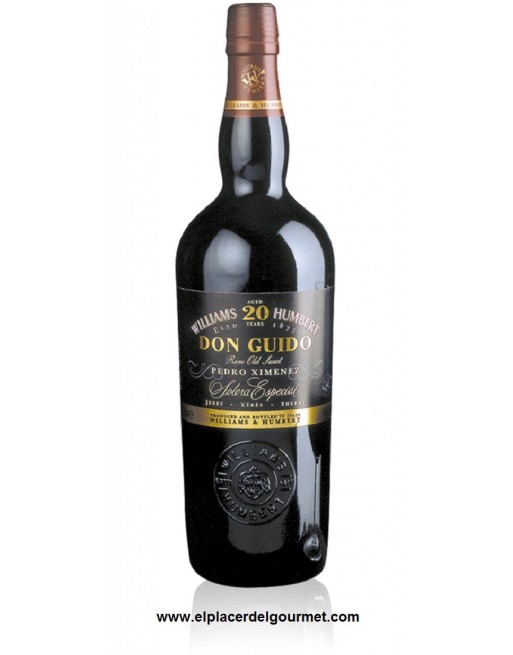 SHERRY DON GUIDO PEDRO XIMENEZ 20 AÑOS 75 CL.