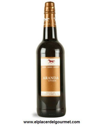 DO Jerez-Xéres-Sherry oloroso  vin doux ARANDA Alvaro Domecq Bodegas CREAM 75CL.