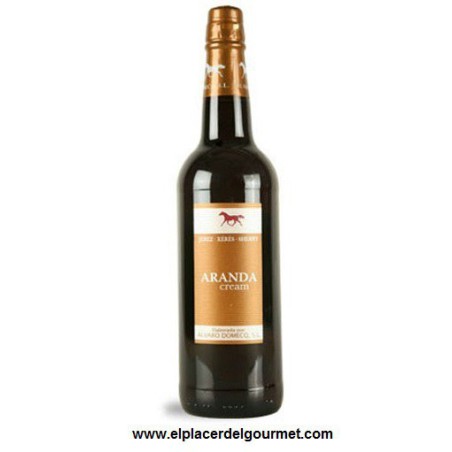 DO Jerez-Xéres-Sherry oloroso  vin doux ARANDA Alvaro Domecq Bodegas CREAM 75CL.