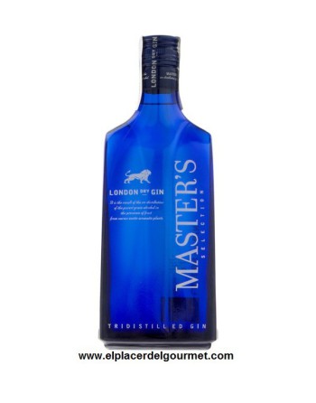 MASTERS london dry gin botella 70 cl 