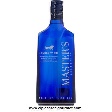 MASTERS london dry gin botella 70 cl 